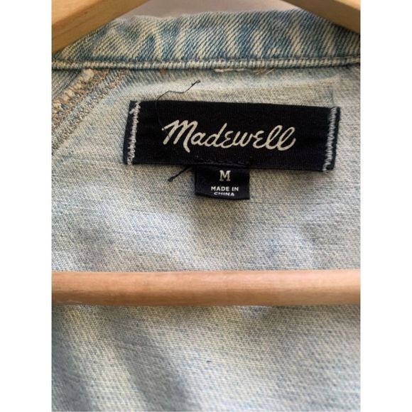Madewell Oversized Jean Jacket size M - Picture 5 of 10